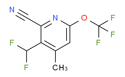 AM169422 | 1806152-07-7 | 2-Cyano-3-(difluoromethyl)-4-methyl-6-(trifluoromethoxy)pyridine