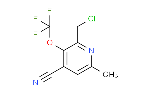 AM169450 | 1804788-27-9 | 2-(Chloromethyl)-4-cyano-6-methyl-3-(trifluoromethoxy)pyridine