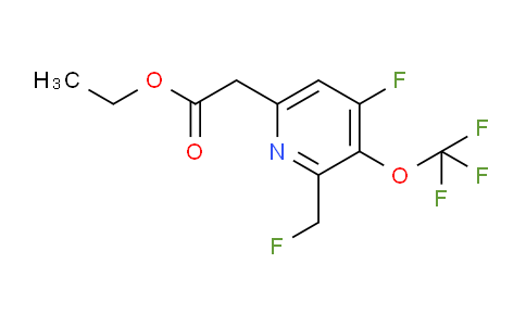 AM169452 | 1803666-38-7 | Ethyl 4-fluoro-2-(fluoromethyl)-3-(trifluoromethoxy)pyridine-6-acetate