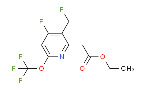 AM169456 | 1806742-96-0 | Ethyl 4-fluoro-3-(fluoromethyl)-6-(trifluoromethoxy)pyridine-2-acetate