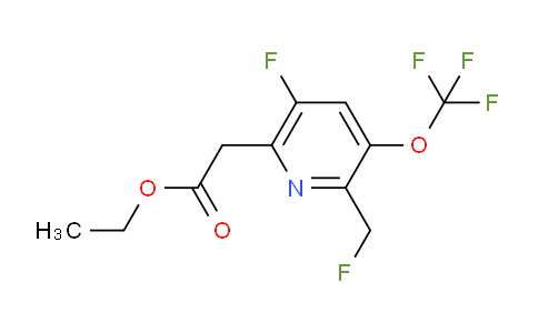 AM169458 | 1804746-80-2 | Ethyl 5-fluoro-2-(fluoromethyl)-3-(trifluoromethoxy)pyridine-6-acetate