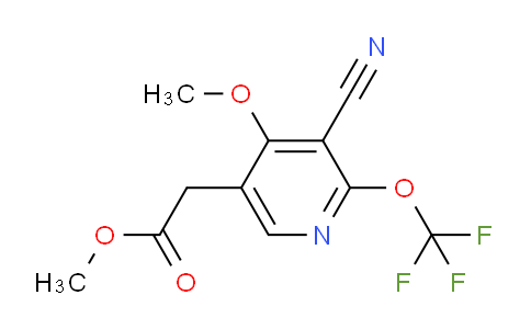AM169461 | 1804786-30-8 | Methyl 3-cyano-4-methoxy-2-(trifluoromethoxy)pyridine-5-acetate