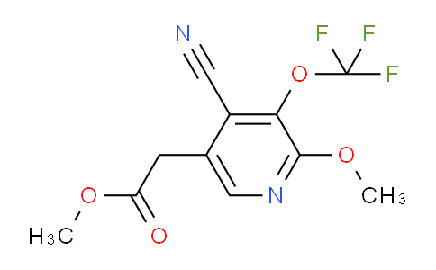 AM169467 | 1806151-04-1 | Methyl 4-cyano-2-methoxy-3-(trifluoromethoxy)pyridine-5-acetate