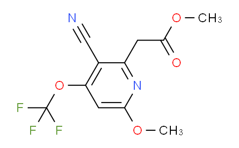 AM169478 | 1804333-49-0 | Methyl 3-cyano-6-methoxy-4-(trifluoromethoxy)pyridine-2-acetate
