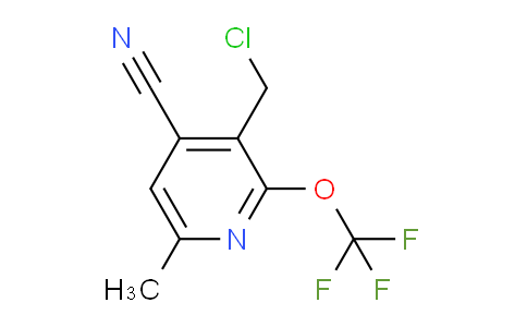 AM169480 | 1806065-55-3 | 3-(Chloromethyl)-4-cyano-6-methyl-2-(trifluoromethoxy)pyridine