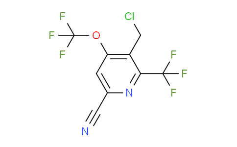 AM169482 | 1804709-07-6 | 3-(Chloromethyl)-6-cyano-4-(trifluoromethoxy)-2-(trifluoromethyl)pyridine