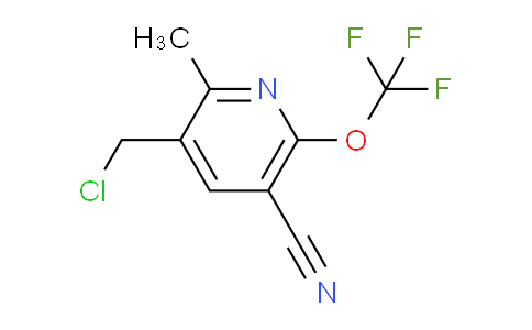 AM169483 | 1806121-15-2 | 3-(Chloromethyl)-5-cyano-2-methyl-6-(trifluoromethoxy)pyridine