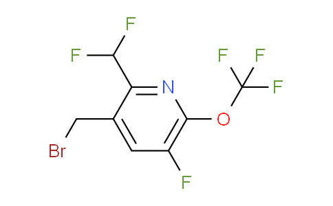 AM169486 | 1804336-57-9 | 3-(Bromomethyl)-2-(difluoromethyl)-5-fluoro-6-(trifluoromethoxy)pyridine