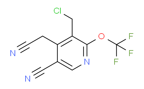 AM169487 | 1806186-83-3 | 3-(Chloromethyl)-5-cyano-2-(trifluoromethoxy)pyridine-4-acetonitrile