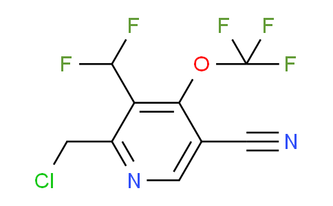 AM169491 | 1806073-78-8 | 2-(Chloromethyl)-5-cyano-3-(difluoromethyl)-4-(trifluoromethoxy)pyridine