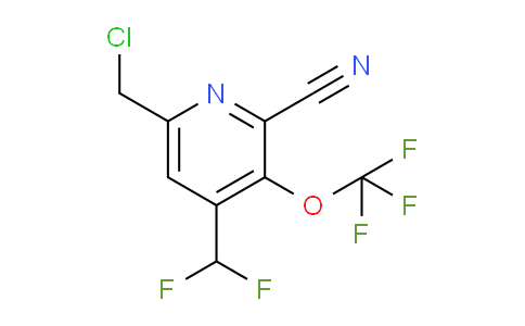 AM169495 | 1806073-85-7 | 6-(Chloromethyl)-2-cyano-4-(difluoromethyl)-3-(trifluoromethoxy)pyridine