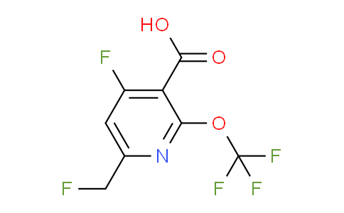 AM169503 | 1804755-20-1 | 4-Fluoro-6-(fluoromethyl)-2-(trifluoromethoxy)pyridine-3-carboxylic acid