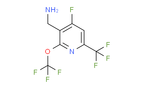 AM169508 | 1804641-66-4 | 3-(Aminomethyl)-4-fluoro-2-(trifluoromethoxy)-6-(trifluoromethyl)pyridine