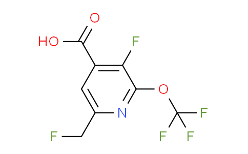 AM169509 | 1806721-16-3 | 3-Fluoro-6-(fluoromethyl)-2-(trifluoromethoxy)pyridine-4-carboxylic acid