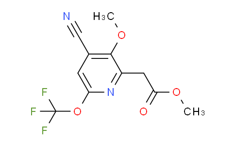 AM169527 | 1804332-97-5 | Methyl 4-cyano-3-methoxy-6-(trifluoromethoxy)pyridine-2-acetate