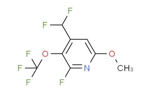 AM169555 | 1804796-08-4 | 4-(Difluoromethyl)-2-fluoro-6-methoxy-3-(trifluoromethoxy)pyridine