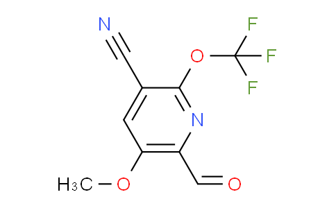 AM169557 | 1804823-40-2 | 3-Cyano-5-methoxy-2-(trifluoromethoxy)pyridine-6-carboxaldehyde