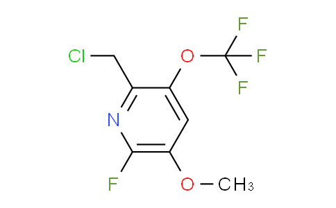 AM169559 | 1806718-35-3 | 2-(Chloromethyl)-6-fluoro-5-methoxy-3-(trifluoromethoxy)pyridine
