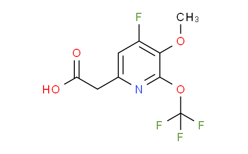 AM169565 | 1804626-13-8 | 4-Fluoro-3-methoxy-2-(trifluoromethoxy)pyridine-6-acetic acid