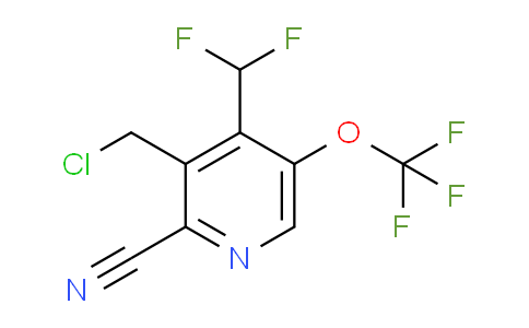 AM169568 | 1803947-43-4 | 3-(Chloromethyl)-2-cyano-4-(difluoromethyl)-5-(trifluoromethoxy)pyridine