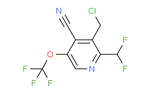 AM169573 | 1803649-27-5 | 3-(Chloromethyl)-4-cyano-2-(difluoromethyl)-5-(trifluoromethoxy)pyridine
