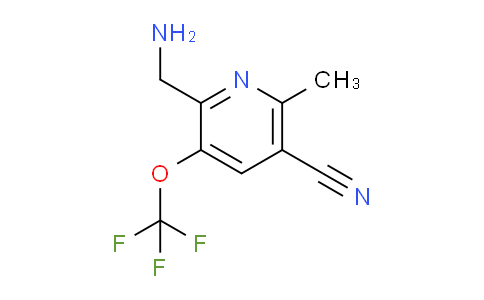 2-(Aminomethyl)-5-cyano-6-methyl-3-(trifluoromethoxy)pyridine