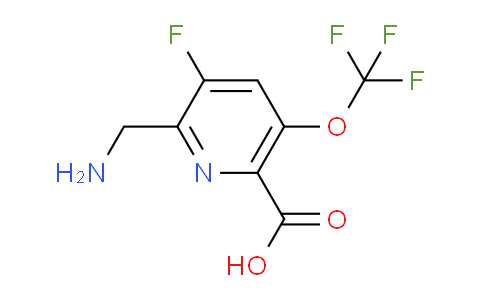 AM169575 | 1806264-19-6 | 2-(Aminomethyl)-3-fluoro-5-(trifluoromethoxy)pyridine-6-carboxylic acid