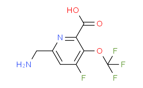 AM169581 | 1804344-25-9 | 6-(Aminomethyl)-4-fluoro-3-(trifluoromethoxy)pyridine-2-carboxylic acid