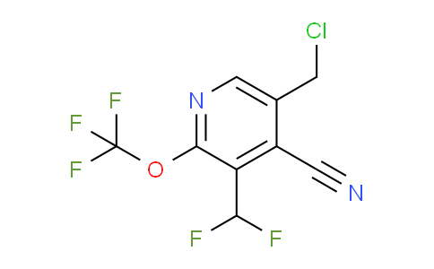 AM169582 | 1804451-71-5 | 5-(Chloromethyl)-4-cyano-3-(difluoromethyl)-2-(trifluoromethoxy)pyridine