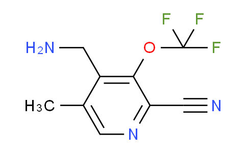 4-(Aminomethyl)-2-cyano-5-methyl-3-(trifluoromethoxy)pyridine