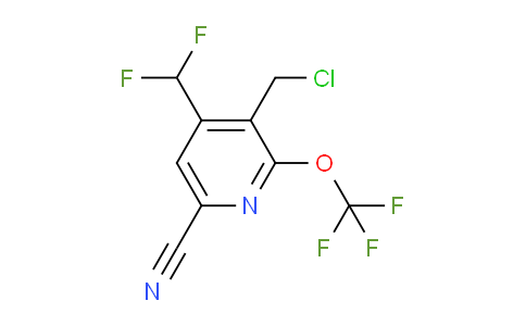 AM169598 | 1803659-94-0 | 3-(Chloromethyl)-6-cyano-4-(difluoromethyl)-2-(trifluoromethoxy)pyridine
