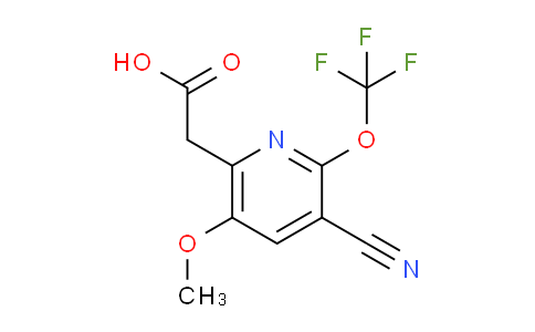 AM169617 | 1806062-80-5 | 3-Cyano-5-methoxy-2-(trifluoromethoxy)pyridine-6-acetic acid