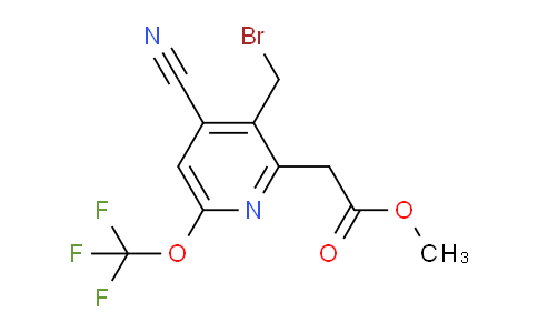 AM169639 | 1804679-48-8 | Methyl 3-(bromomethyl)-4-cyano-6-(trifluoromethoxy)pyridine-2-acetate