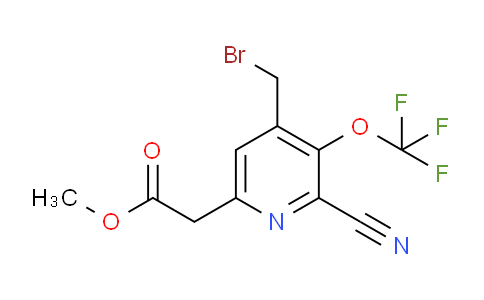 AM169645 | 1806190-30-6 | Methyl 4-(bromomethyl)-2-cyano-3-(trifluoromethoxy)pyridine-6-acetate
