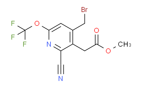 AM169648 | 1804780-24-2 | Methyl 4-(bromomethyl)-2-cyano-6-(trifluoromethoxy)pyridine-3-acetate
