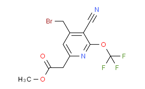 AM169652 | 1804731-31-4 | Methyl 4-(bromomethyl)-3-cyano-2-(trifluoromethoxy)pyridine-6-acetate