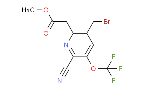 AM169655 | 1806185-88-5 | Methyl 5-(bromomethyl)-2-cyano-3-(trifluoromethoxy)pyridine-6-acetate