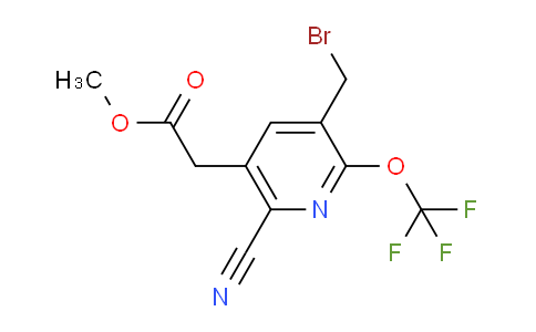 AM169659 | 1804736-49-9 | Methyl 3-(bromomethyl)-6-cyano-2-(trifluoromethoxy)pyridine-5-acetate