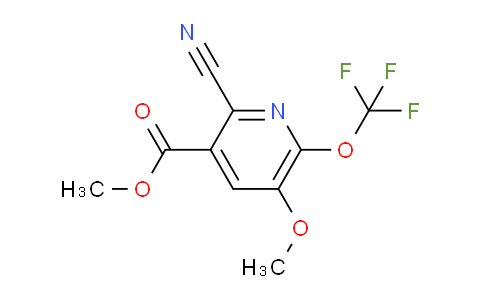 AM169660 | 1806157-78-7 | Methyl 2-cyano-5-methoxy-6-(trifluoromethoxy)pyridine-3-carboxylate