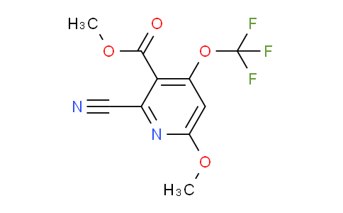AM169663 | 1804334-04-0 | Methyl 2-cyano-6-methoxy-4-(trifluoromethoxy)pyridine-3-carboxylate