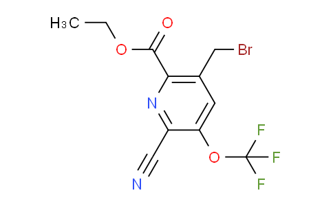 AM169677 | 1804321-21-8 | Ethyl 5-(bromomethyl)-2-cyano-3-(trifluoromethoxy)pyridine-6-carboxylate