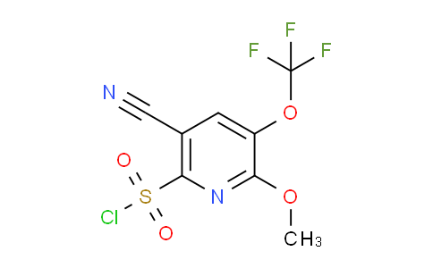 AM169679 | 1806224-81-6 | 5-Cyano-2-methoxy-3-(trifluoromethoxy)pyridine-6-sulfonyl chloride