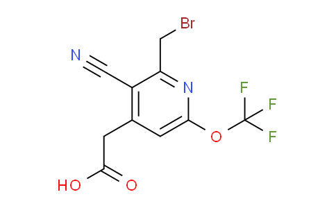 AM169686 | 1804678-51-0 | 2-(Bromomethyl)-3-cyano-6-(trifluoromethoxy)pyridine-4-acetic acid