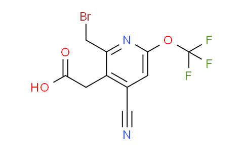 AM169689 | 1803946-37-3 | 2-(Bromomethyl)-4-cyano-6-(trifluoromethoxy)pyridine-3-acetic acid