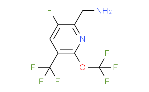 AM169690 | 1804754-80-0 | 2-(Aminomethyl)-3-fluoro-6-(trifluoromethoxy)-5-(trifluoromethyl)pyridine