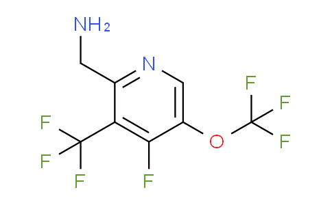 AM169692 | 1803683-72-8 | 2-(Aminomethyl)-4-fluoro-5-(trifluoromethoxy)-3-(trifluoromethyl)pyridine