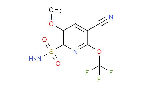 AM169708 | 1806248-02-1 | 3-Cyano-5-methoxy-2-(trifluoromethoxy)pyridine-6-sulfonamide