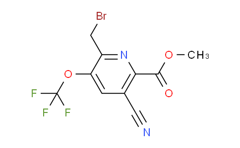 AM169711 | 1804812-17-6 | Methyl 2-(bromomethyl)-5-cyano-3-(trifluoromethoxy)pyridine-6-carboxylate