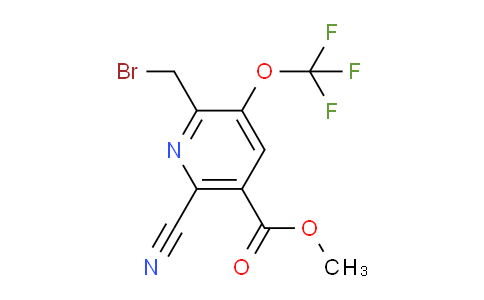 AM169715 | 1803648-26-1 | Methyl 2-(bromomethyl)-6-cyano-3-(trifluoromethoxy)pyridine-5-carboxylate