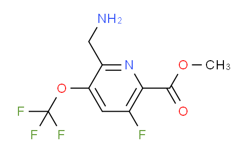AM169716 | 1804758-55-1 | Methyl 2-(aminomethyl)-5-fluoro-3-(trifluoromethoxy)pyridine-6-carboxylate